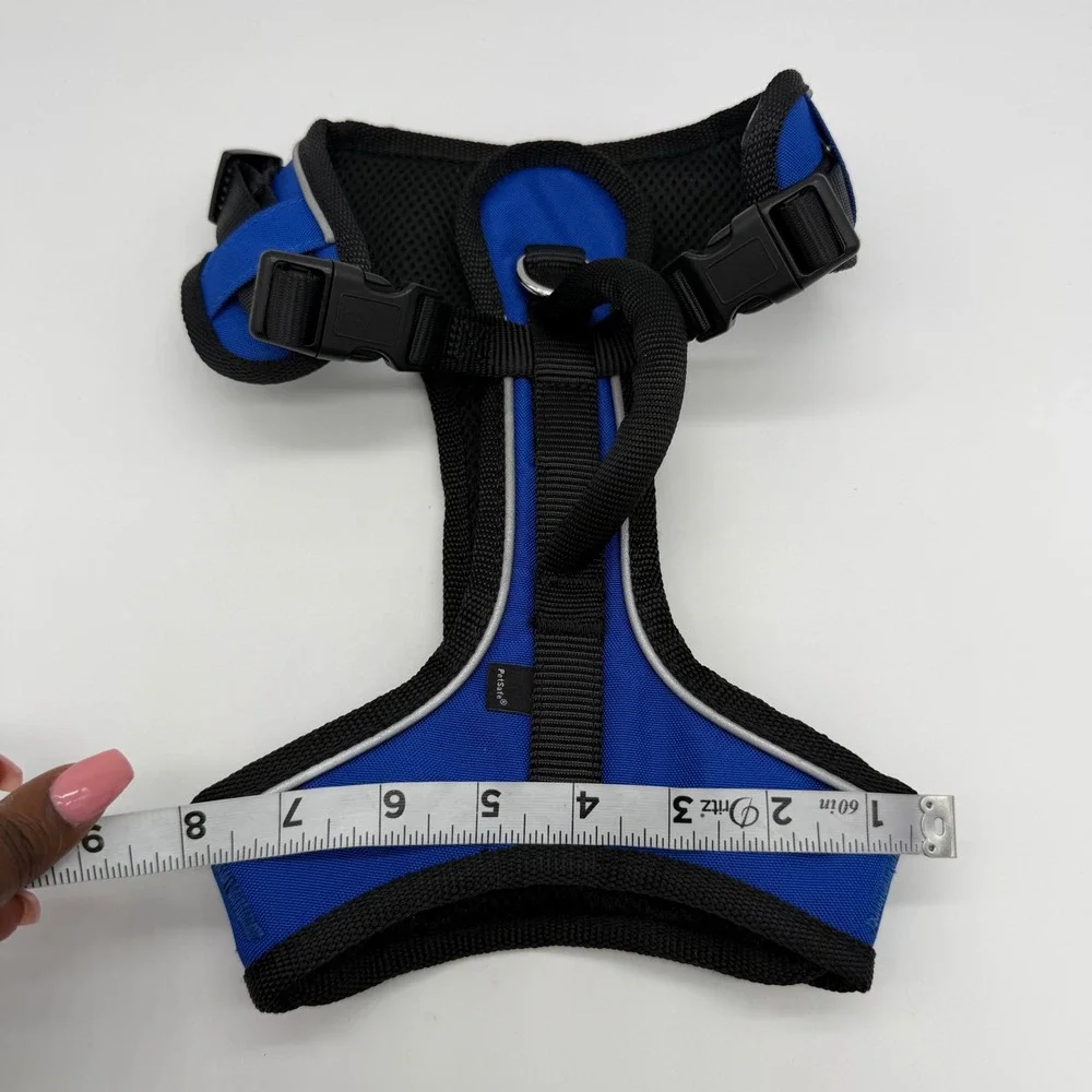 PetSafe EasySport Dog Harness Blue Black Padded Reflective Small ESH-S-BLUE